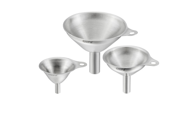 Trichter-Set Versare in silber