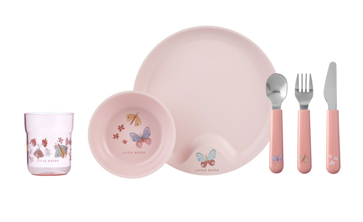 Kindergeschirr-Set Mio Flowers & Butterflies 6-tlg.