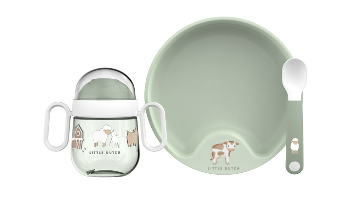 Babygeschirr-Set Mio Little Farm 3-tlg.