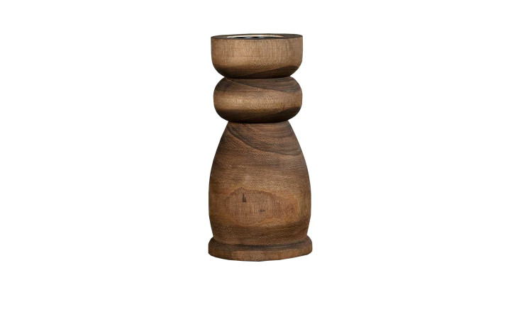 Kerzenhalter 31 cm in braun