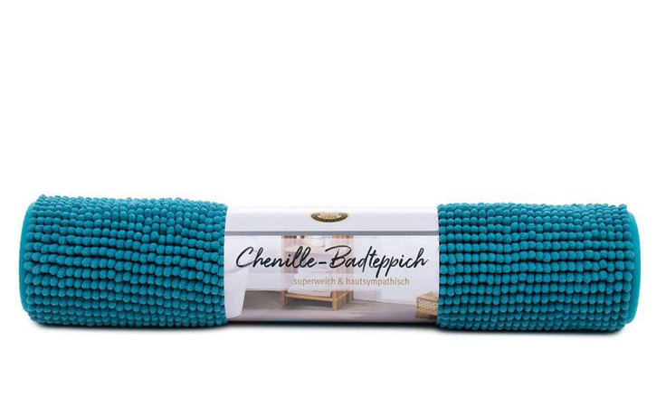 Badteppich Chenille 50 x 70 cm