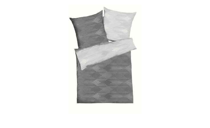 Biber-Bettwäsche Ikat 155 x 220 cm