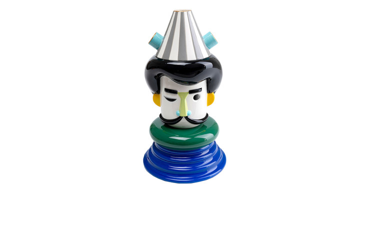 Vase Puppet in einer mehrfarbigen Ausführung