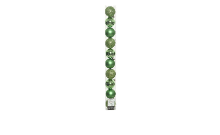 Christbaumkugeln-Set 6 cm 10 tlg.