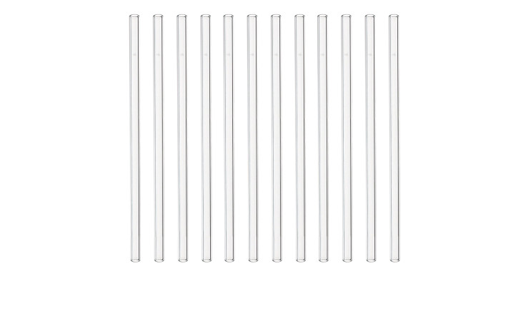 Glastrinkhalm-Set Ciao 12 tlg. 20 cm
