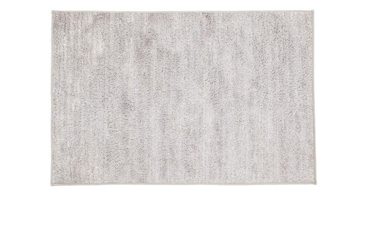 Badteppich Glow 70 x 120 cm in grau