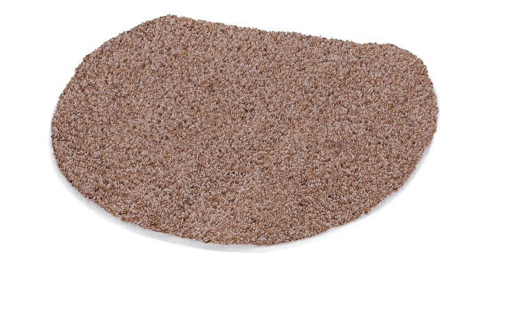 Deckelbezug in der Farbe Taupe und mit der Größe von 47 x 50 cm. 