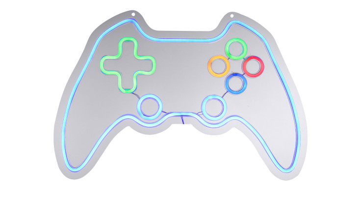 LED-Bild - Neon-Gamer