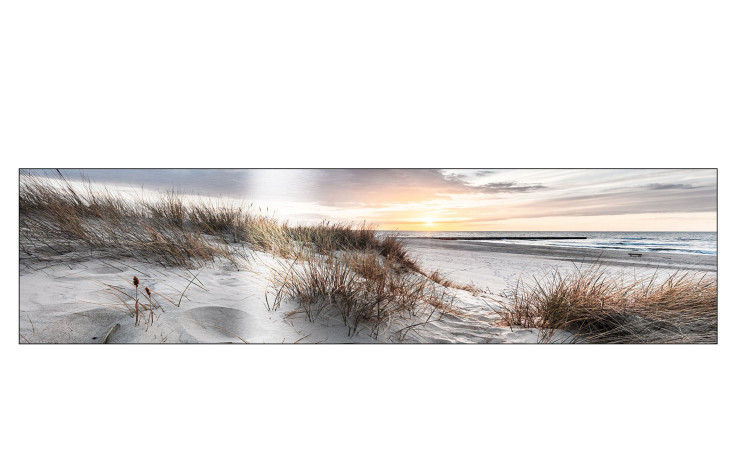 Alubild Nordic Beach Atmosphere 50 x 200 cm
