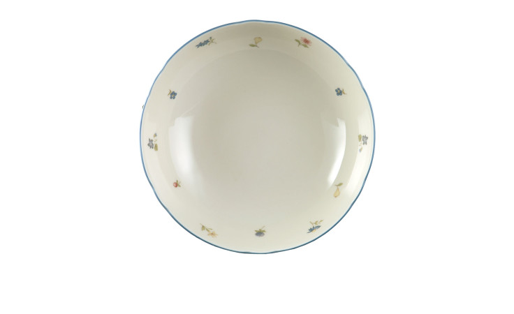 Schüssel Marieluise 23,1 cm aus Porzellan mit floralem Motiv.