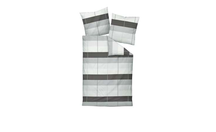 Satin-Bettwäsche J.D. 155 x 220 cm 