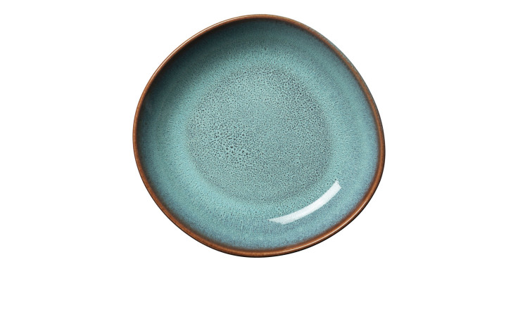 Schale Lave 22 cm in türkis