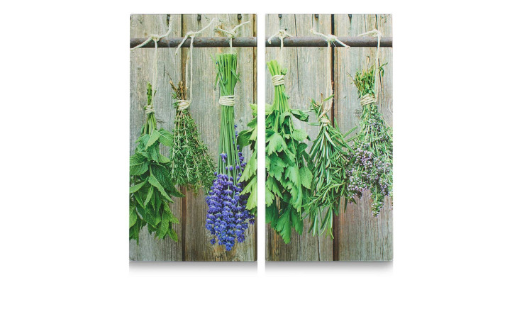 Herdabdeck-/Schneideplatte 30 x 52 cm