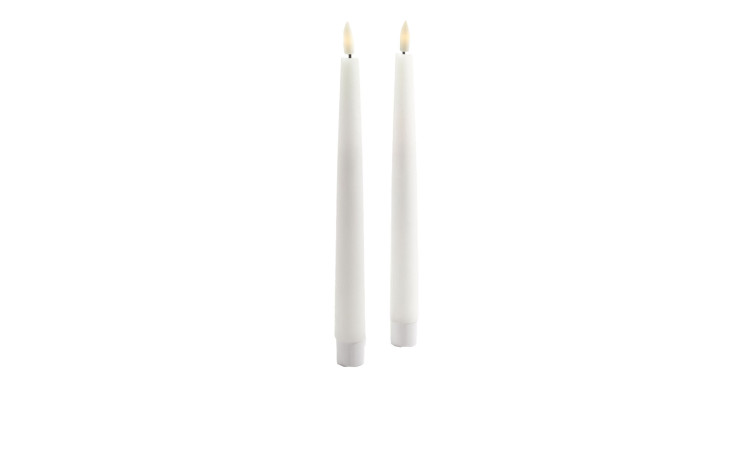 LED-Stabkerzen 2er-Set 22 cm