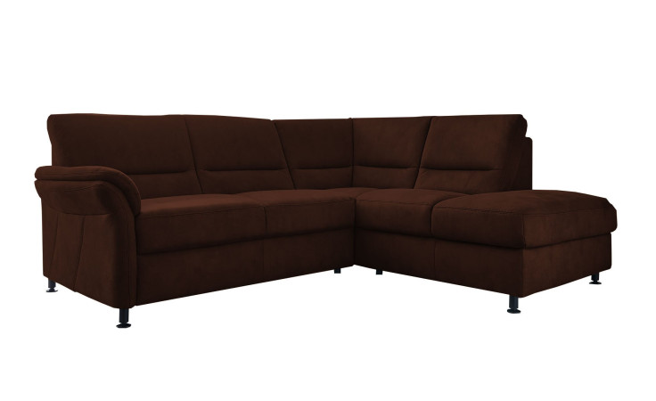 Ecksofa plano|FORM Dale in der Farbausführung Braun