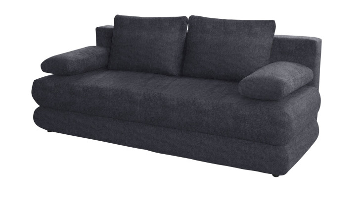 Schlafsofa Crailsheim in grau inkl. Kissen