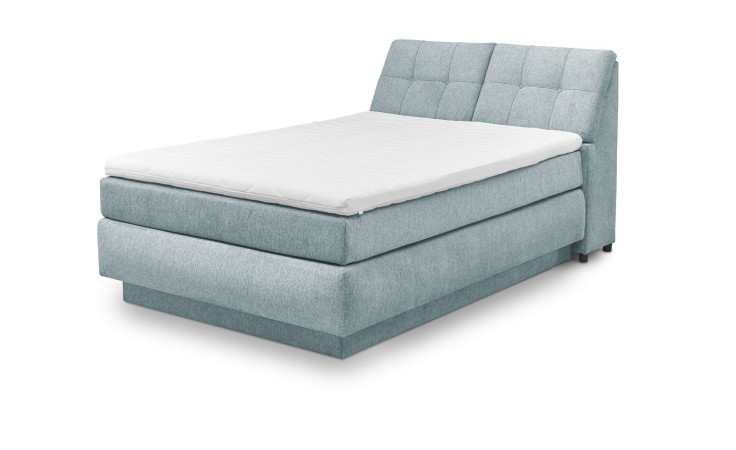 Boxspringbett set one Fairfield im Bezug Ice Blue