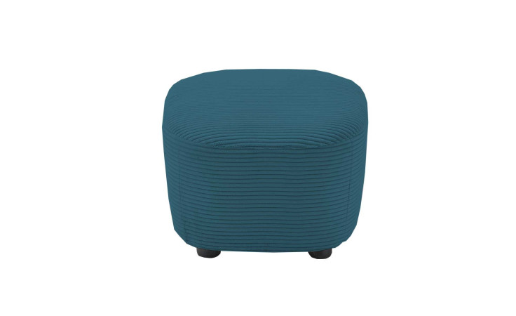 Hocker set one 1450 in der Farbausführung azure blue, Frontansicht
