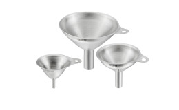 Trichter-Set Versare in silber