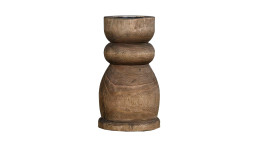 Kerzenhalter 27 cm in braun
