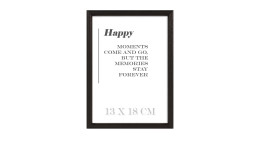 Holz-Bilderrahmen Happy 13 x 18 cm
