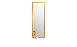 Wandspiegel Love Letters 70 x 200 cm mit einen goldenen Rahmen