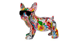 Deko-Hund Comicdog 15 cm in einer bunten Ausführung