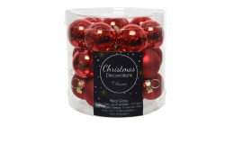 Christbaumkugel-Set 2,5 cm 24 tlg.