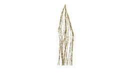 Künstlicher Amaranthus-Zweig 130cm in gold.