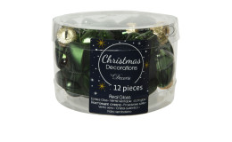 Christbaumstern 12er Piniengrün
