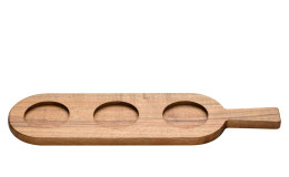 Servierbrett 40 x 11 cm aus Akazienholz