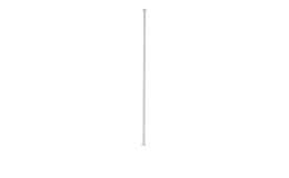 Duschvorhangstange Weiß 75 - 125 cm