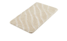 Badteppich Tram 70 x 120 cm in beige