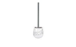 WC-Bürstenhalter Sardinas12 cm in weiß mit Fisch-Motiven