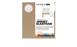 Jersey Spanntuch 130 x 220 cm Braun