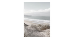 Glasbild Nordic Beach 60 x 80 cm, Strandlandschaft
