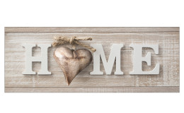 Leinwandbild Home 30 x 80 cm