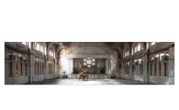 Alubild Lost Working Hall 50 x 200 cm