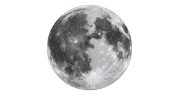 Alubild The Moon 100 cm