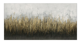Handpainting Gold & Black 60 x 120 cm