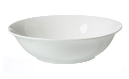 Schale namens Bianco in der Farbe Weiß. 