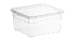 Aufbewahrungsbox Clear 2 l aus transparentem Kunststoff.
