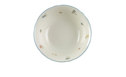 Schüssel Marieluise 20,3 cm aus Porzellan mit floralem Motiv.