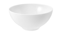 Schüssel Beat 15,7 cm aus weißem Porzellan.