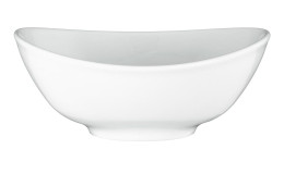 Suppenschale Modern Life 16 cm aus weißem Porzellan.