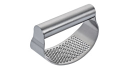 Knoblauchpresse Swing in silber, Edelstahl