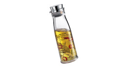 Dressing Shaker aus Acryl mit Rezepten