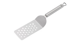 Pfannenschaufel Parma aus Edelstahl in silber