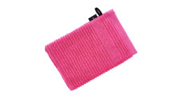 Waschhandschuh Tomorrow 16 x 22 cm in pink.