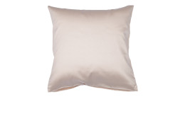 Mako-Satin Kissenbezug Colors in der Größe 40 x 40 cm und in der Farbausführung beige